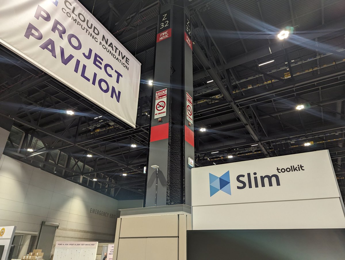 kcqon's tweet image. It&apos;ll be pretty easy to find @SlimToolkit / #DockerSlim in the Project Pavilion at #KubeCon  :-)