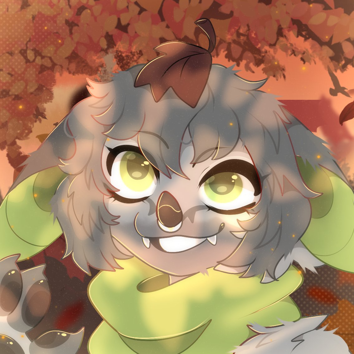 TitsueOpossum's tweet image. Check out this amazing commission I got from @TeaSprouts  Their art is so cute!!! Their commissions are open if y'all are interested!!