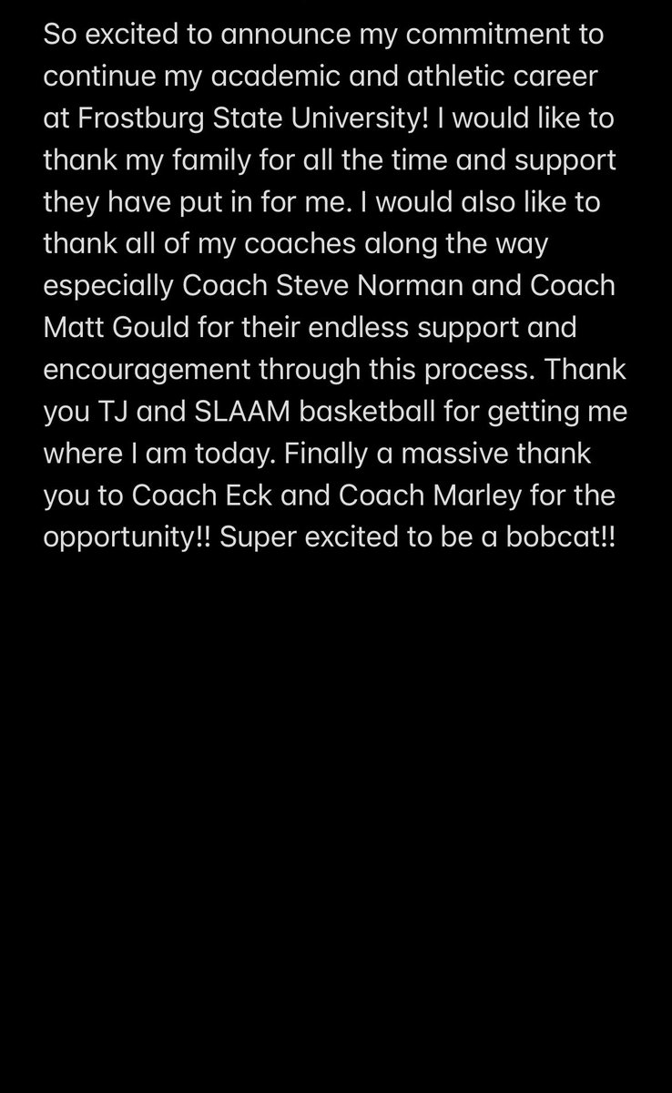 Committed!!
<a href="/SLAAMBASKETBALL/">slaambasketball</a> <a href="/SLAAMCOACHSTEVE/">Coach Stephen</a> <a href="/FROSTBURG_WBB/">Frostburg State WBB</a>