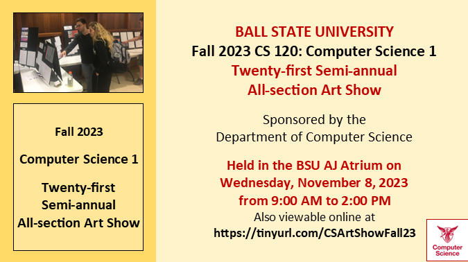 Ball State Computer Science tweet media