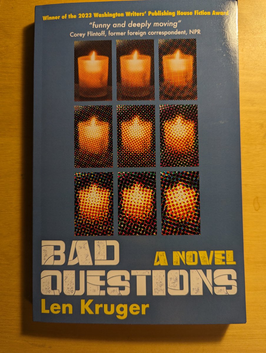 <a href="/LenKruger1/">Len Kruger</a>'s debut novel "Bad Questions," winner of the 2023 Washington Writers' Fiction Award. Remember adolescence, when life was an alphabet soup of questions? Some goofy, some embarrassing, and some so painful that adults no longer dare to ask them. Funny and deeply moving.