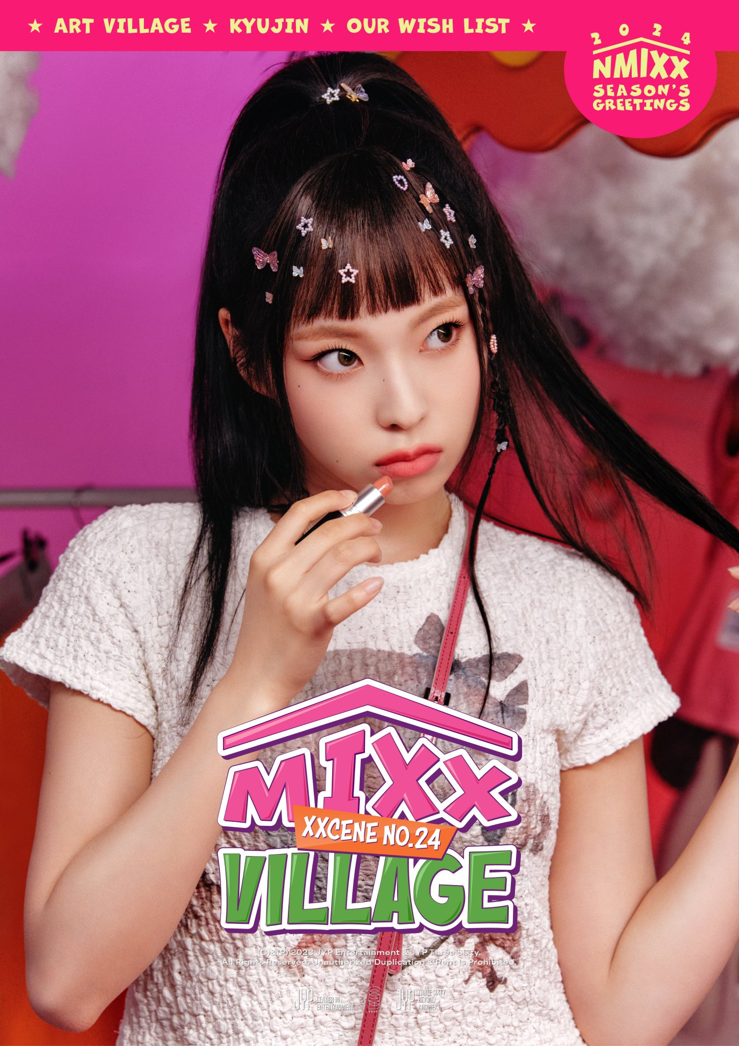 楽天市場】☆JYP特典☆ NMIXX 2024 Season's Greetings 「XXCENE