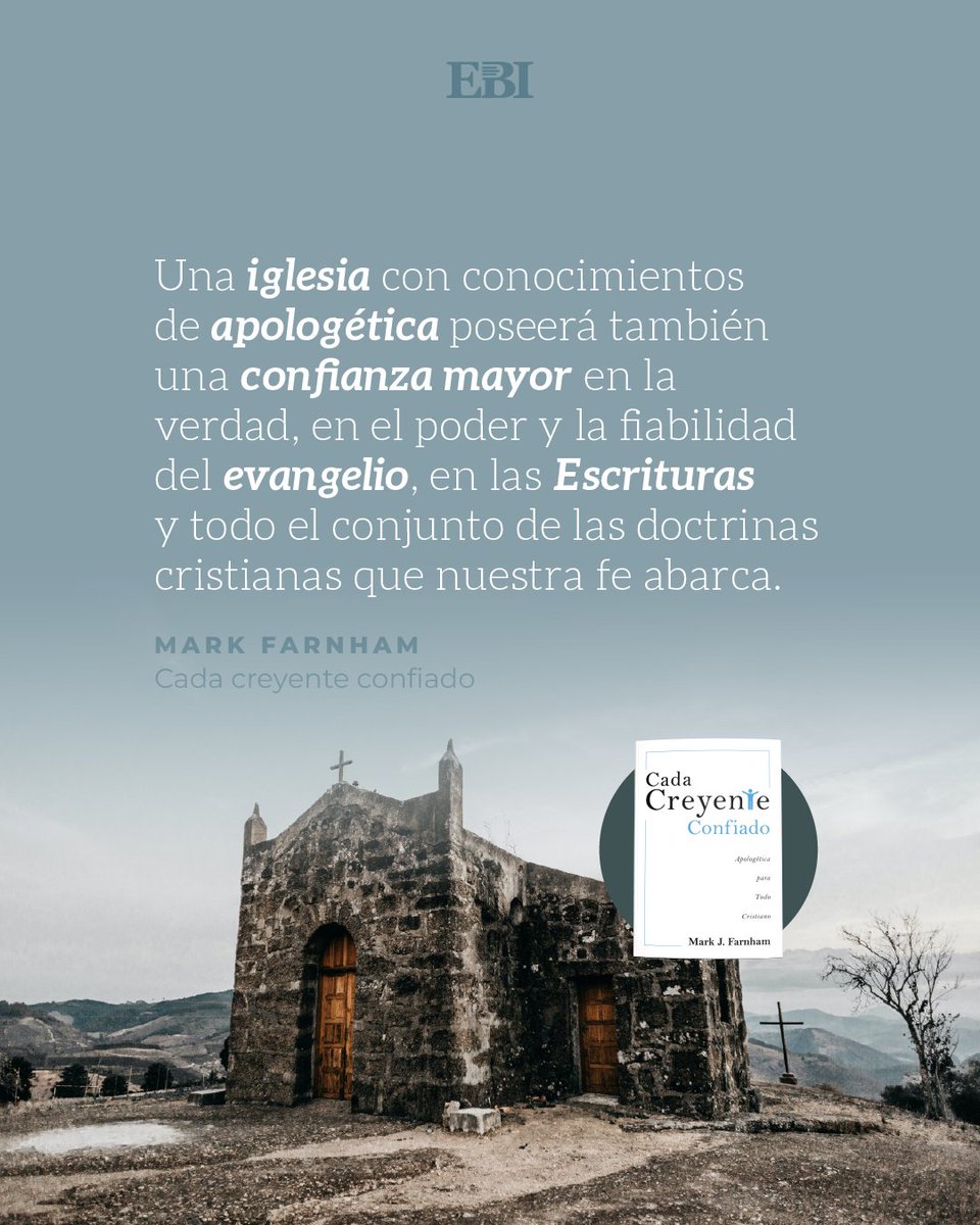 ¿Ves la importancia de defender tu fe pero no sabes cómo?

Para los cristianos ordinarios que desean compartir su fe de manera efectiva, pero no saben por dónde empezar, Cada Creyente Confiado es el libro que estaban esperando.
