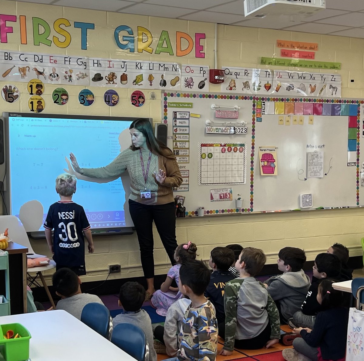 GCPSSupt's tweet image. Our Hemlock kindergarteners are turning into little mathematicians! Today, they tackled new math concepts and solved problems with curiosity and determination! #MathMinds #KindergartenCounts ⁦⁦@HemlockGC⁩ ⁦@CCardellaGC⁩ ⁦@TBeamerGC⁩