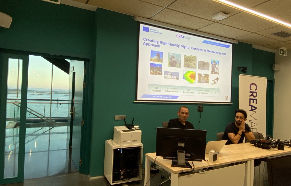 Underwater Photogrammetry Training, CREAMARE Project <a href="/creamareproject/">CREAMARE Project</a> <a href="/univcadiz/">Universidad de Cádiz</a> <a href="/SeaEuAlliance/">SEA-EU</a> <a href="/3DResearchSrl/">3DResearch</a>