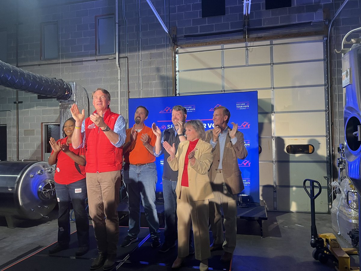 stirrup4va's tweet photo. The room couldn’t have been more alive tonight! We’ve got 24 hours until we hold the House and flip the Senate — couldn’t be more grateful for all the work you guys have put in so far. We’re almost there! https://t.co/MRS4NdNPSm