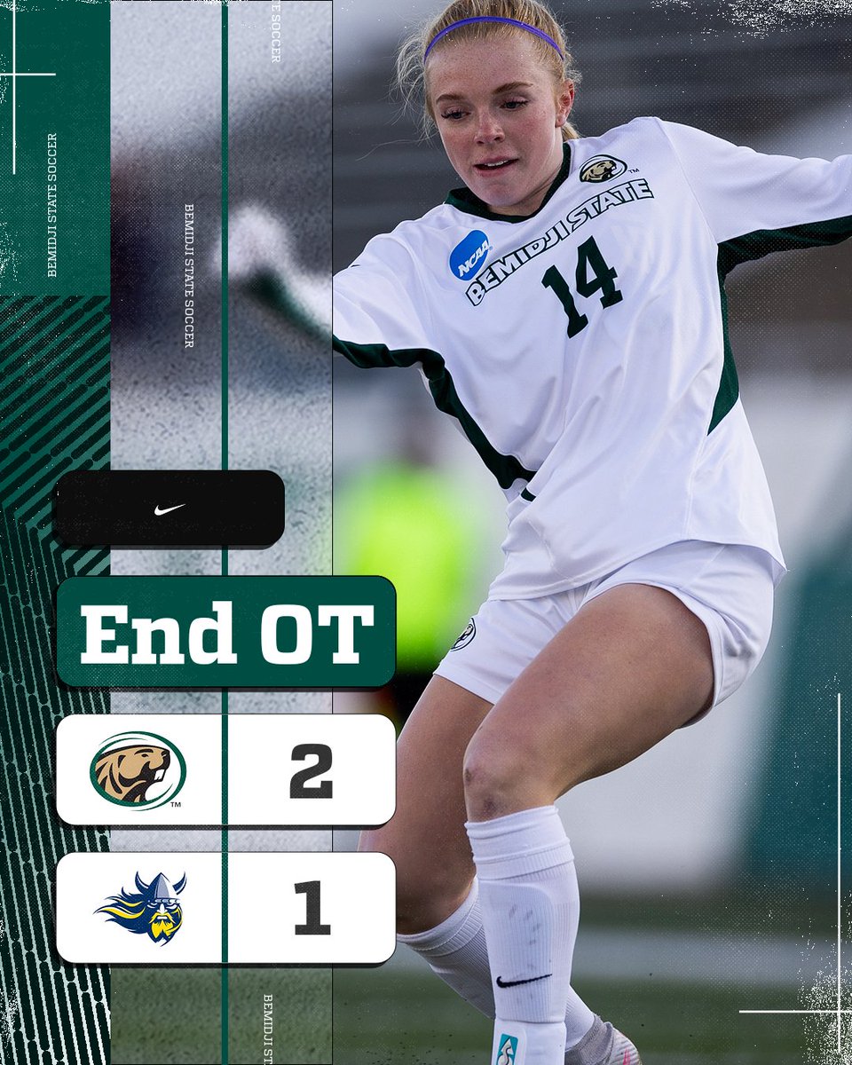 The Beavers defeat Augustana in OT by a final score of 2-1!
#GoBeavers #BeaverTerritory