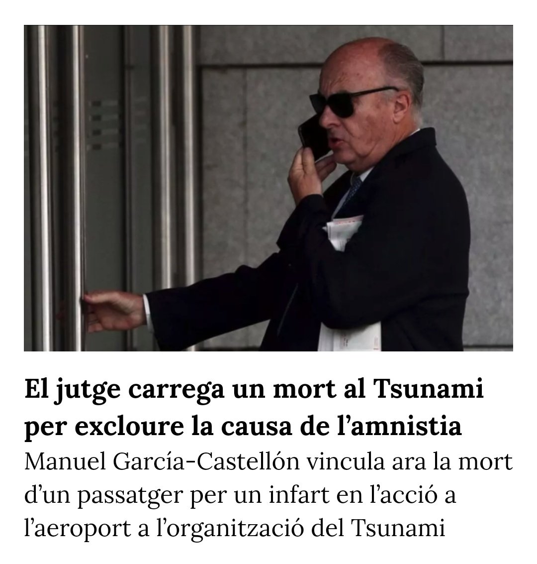 Prof_TGSchulze's tweet image. He is back. No, wrong. He has never left. #Francoland has never left. @KRLS #TsunamiDemocràtic