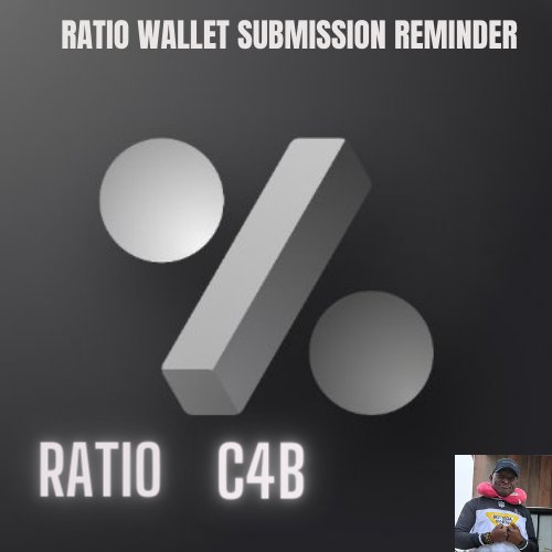 Crypto4bailout's tweet photo. Let's do this for those who farm $RATIO and are not aware of wallet re-submission 

To Submit Your Wallet do the following

🫓 Please re-submit your wallet even if you have submitted previously.

🫓 Resubmission link: https://t.co/3AiZqOByRy

🫓 Like & Follow @Crypto4bailout 
🫓 Tag your RATIO friend who are not aware of wallet submission 
🫓Quote
🫓 Retweet
🫓 Comment below 

Do it now ❤️❤️
