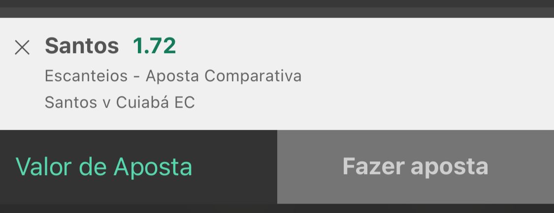 O Santos joga em casa hoje e está lutando para evitar o rebaixamento. Eles provavelmente terão mais escanteios do que o Cuiabá, com uma odd de 1.72. Quem está conosco nessa aposta?
