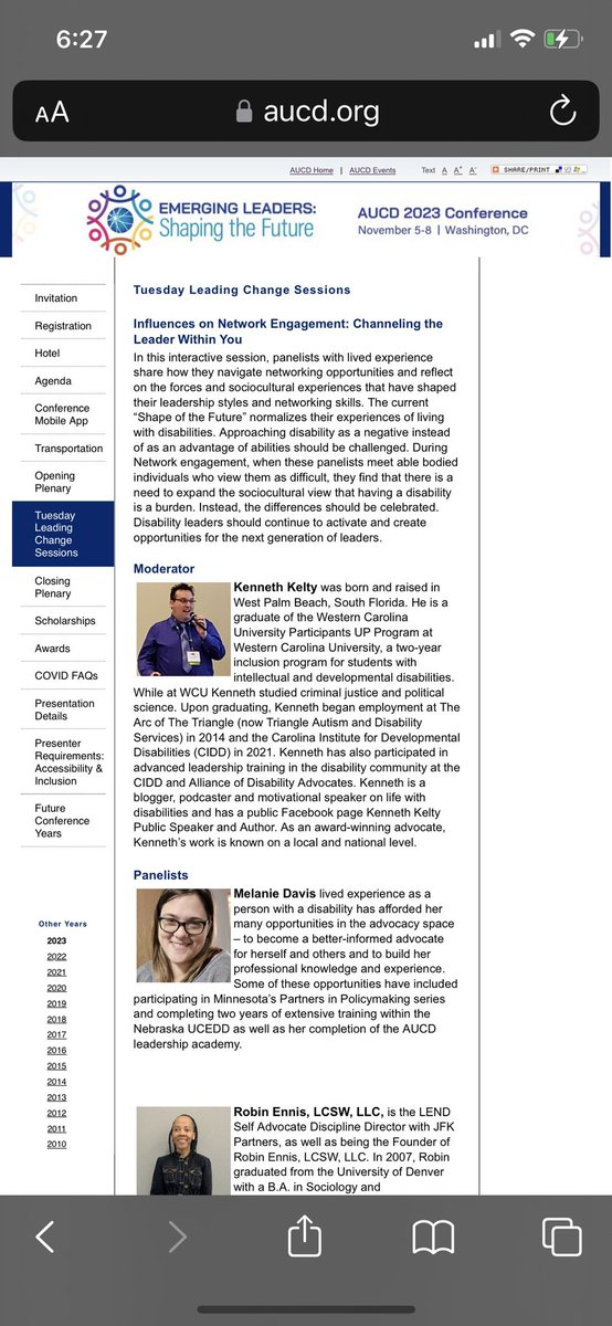 TimotheusGordon's tweet image. I’m helping leading off Day 2 of #AUCD2023 tomorrow with #EmergingLeaders in one of the two opening plenaries; this panel is going to be great…and two fellow #AUCDLeadershipAcademy folx will be on the panel too! 

If you’re at #AUCD2023 we will start the panel at 8:30 am ET.