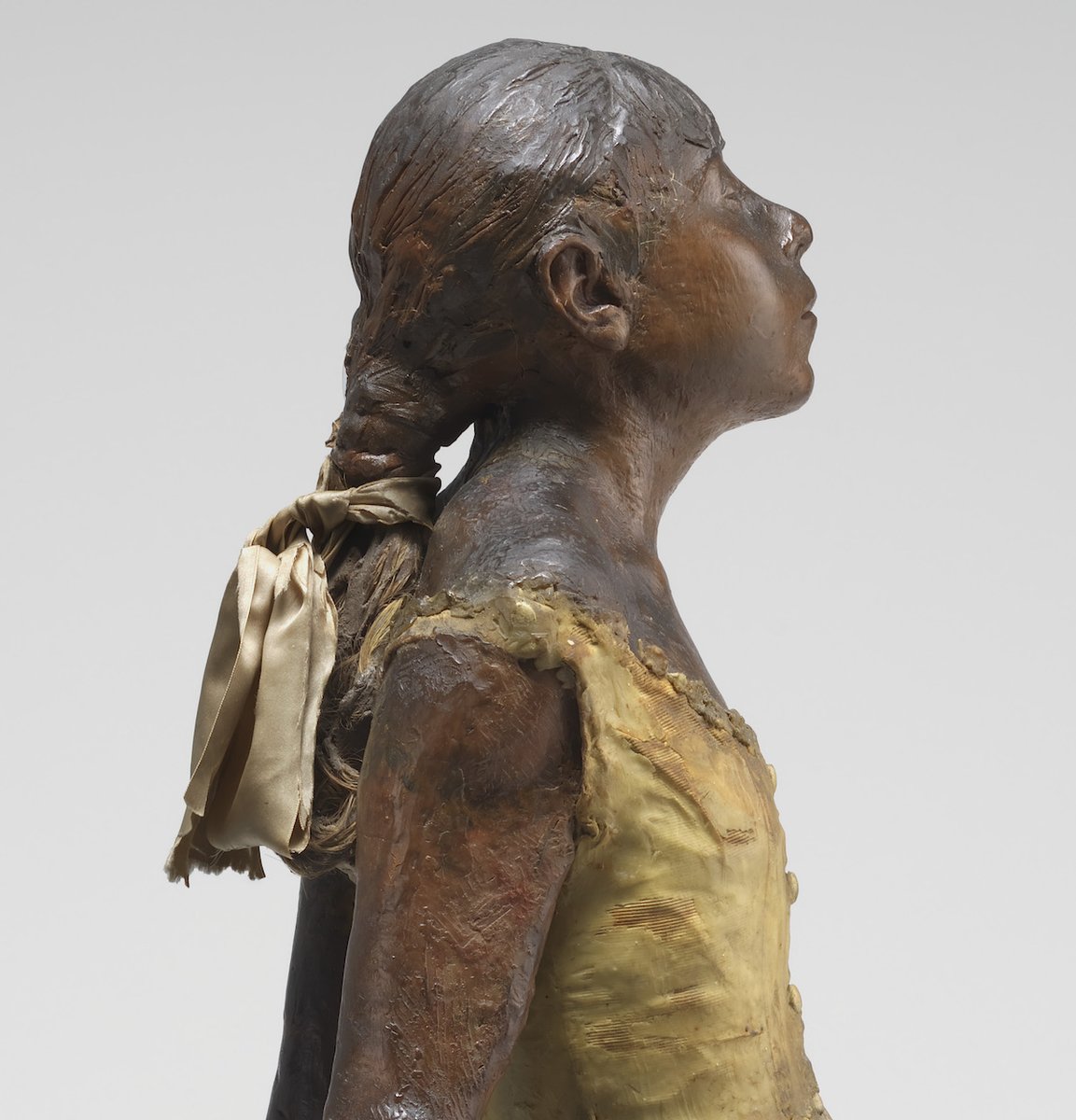 ngadc's tweet photo. Did you know that Edgar Degas used real human hair to make “Little Dancer Aged Fourteen?” 😳 https://t.co/9l4fp6YqyQ