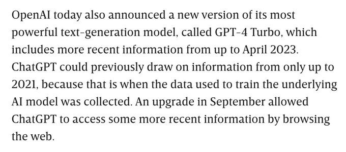 OpenAI Wants Everyone to Build Their Own Version of ChatGPT https://t.co/4FFhJ4NtFj https://t.co/sNt