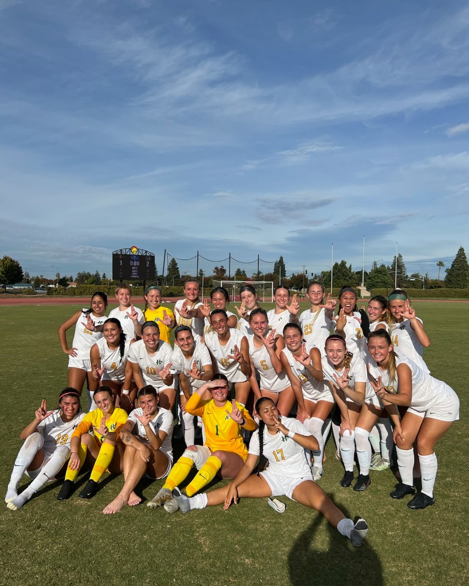 HISTORY MADE! Congrats to @humboldt_wsoc for earning their first ever @goccaa playoff victory with an overtime thriller on Sunday afternoon! The Jacks will face off in the tournament semifinals this Friday against Cal Poly Pomona. #CalPolyHumboldt #GoJacks