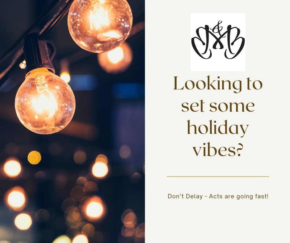 Get the party started with Bongo &amp; B Entertainment's 100+ acts! 🎶🎉 Award-winning performances await. Book now - they're going fast! #PartySeason

bit.ly/3Sv3DQl