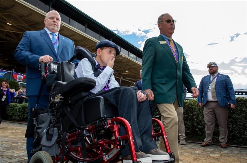 keeneland's tweet photo. Keeneland remembers Cody Dorman, whose remarkable story and enduring connection with Cody’s Wish embodied all that we love about this sport. Cody captured the hearts of all of us and we are forever changed by this extraordinary young man and his impact on our community. We send our deepest condolences to his parents, Kelly and Leslie; his sister, Kylie and the extended Cody’s Wish team. We look back fondly on Cody at Make-a-Wish Day and so many wonderful memories over the last few years.