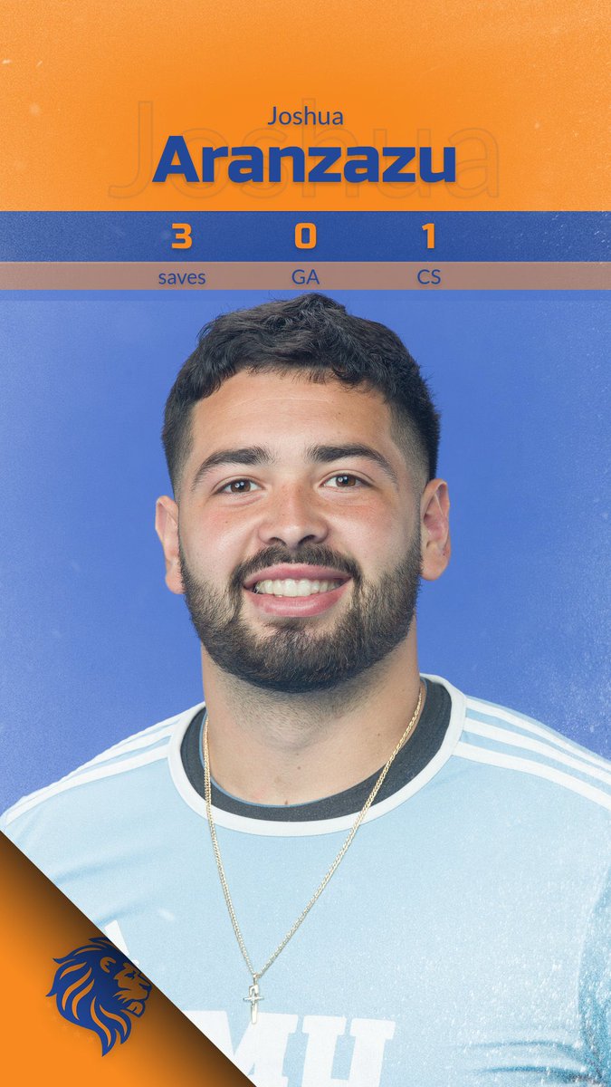 Congratulations to GK Joshua Aranzazu for winning The Sun Defensive Player of the Week!

#GoLions