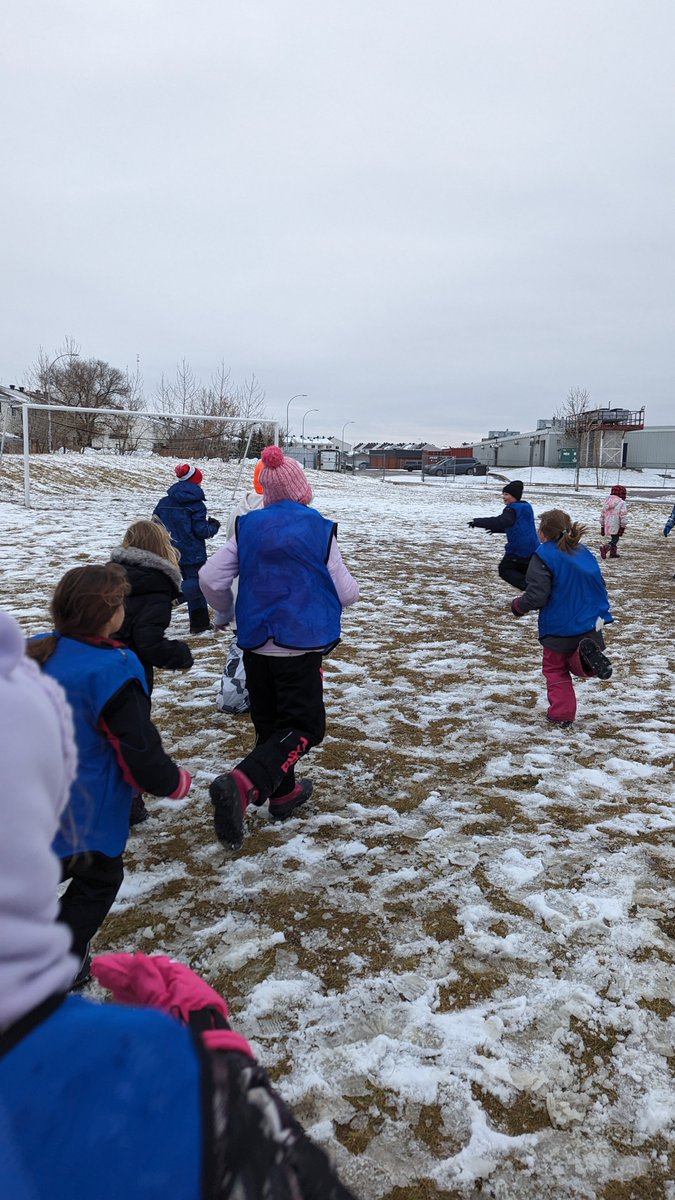 Playing a modi version of 360 Lacrosse taught to me on the <a href="/GEOEC/">GEOEC</a> fall retreat; bucket ball was a big hit for our Take Me Outside club today. The kids caught on fast and we were able to make changes to up the challenge and increase activity. <a href="/takemeoutside/">Take Me Outside</a> <a href="/albertaHPEC/">HPEC Alberta</a> <a href="/FMPSD/">Fort McMurray Public School Division</a>