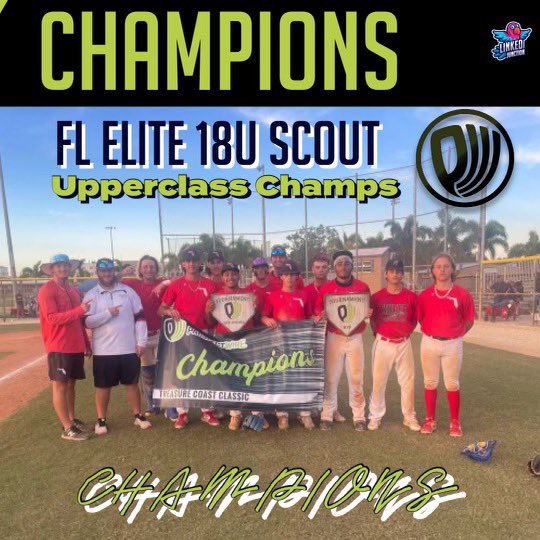 ProspectWire's tweet photo. 2023 Treasure Coast Classic
Upperclass Division
#PWBaseball🏴‍☠️
#PWChampions🏆

🏆: FL Elite 18U Scout
Tournament Champions

🥇: Nico Williams
Tournament MVP

💪🏼: Samir Hurtado
Tournament MVPitcher https://t.co/ghkx4RpHgI