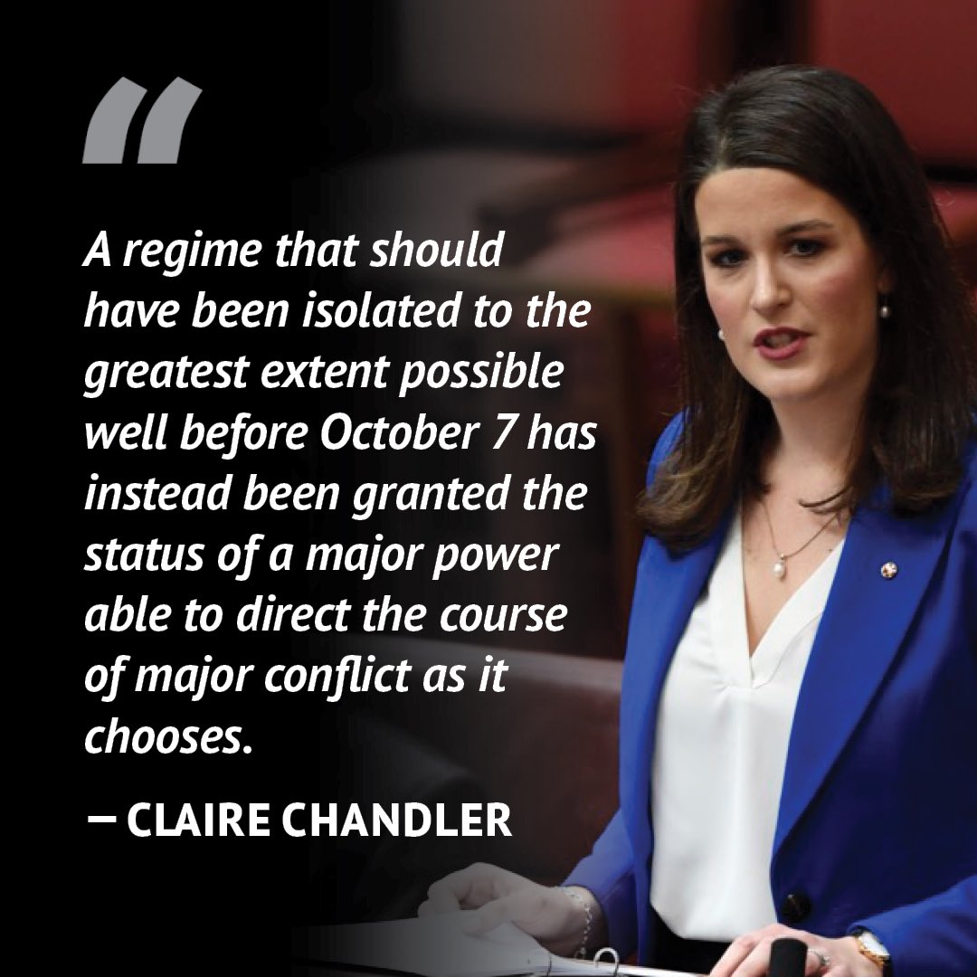Me in the <a href="/SpectatorOz/">The Spectator Australia</a>: “The Islamic Republic’s ability to grow its international influence and set itself up as a powerbroker while openly committing and funding acts of violence at home and abroad is undoubtedly being studied and admired by authoritarian regimes around the