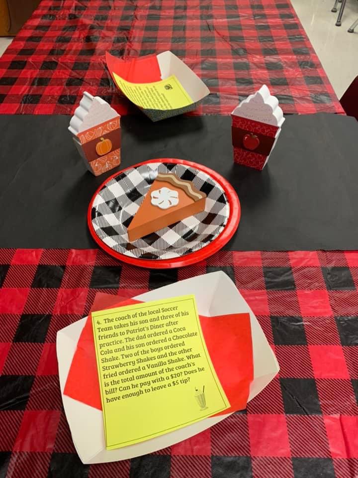 JCollazo86's tweet photo. 5th graders got to experience the Decimal Diner to put their decimal skills to the test. #rootedroyalridge #theNEISDway @niclew12 https://t.co/JG5bKw5YZd