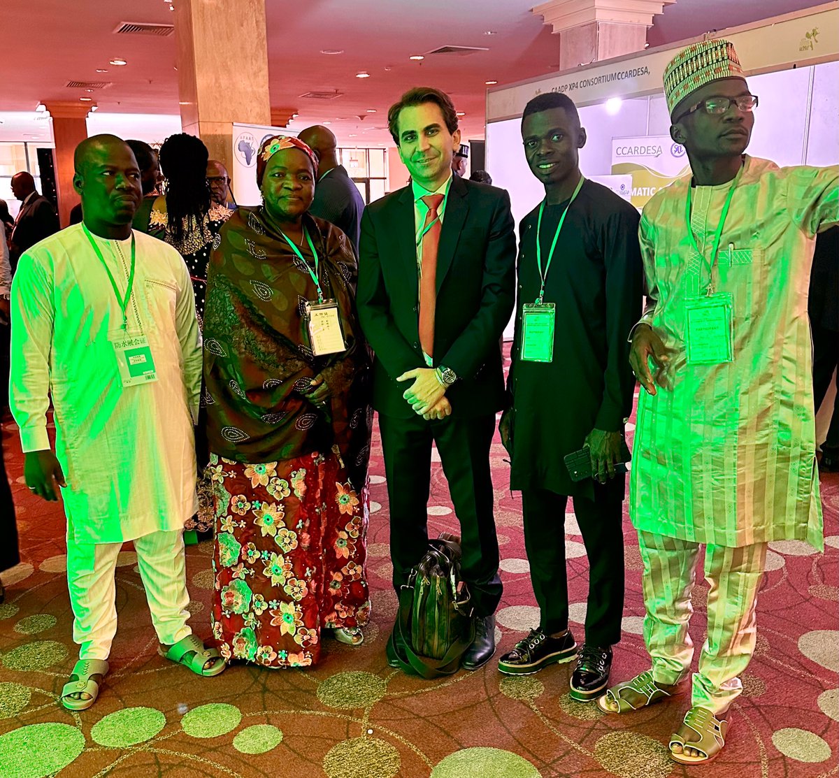 I had the privilege of meeting <a href="/FTF_AEAS/">Feed the Future Agricultural Extension Activity</a> partner #MSMEs who are leading the charge in delivering #financialservices to female farmers, improved #inputs and #mechanization services to #smallholder #farmers in #nigerstate, #Nigeria. #AAEW23
