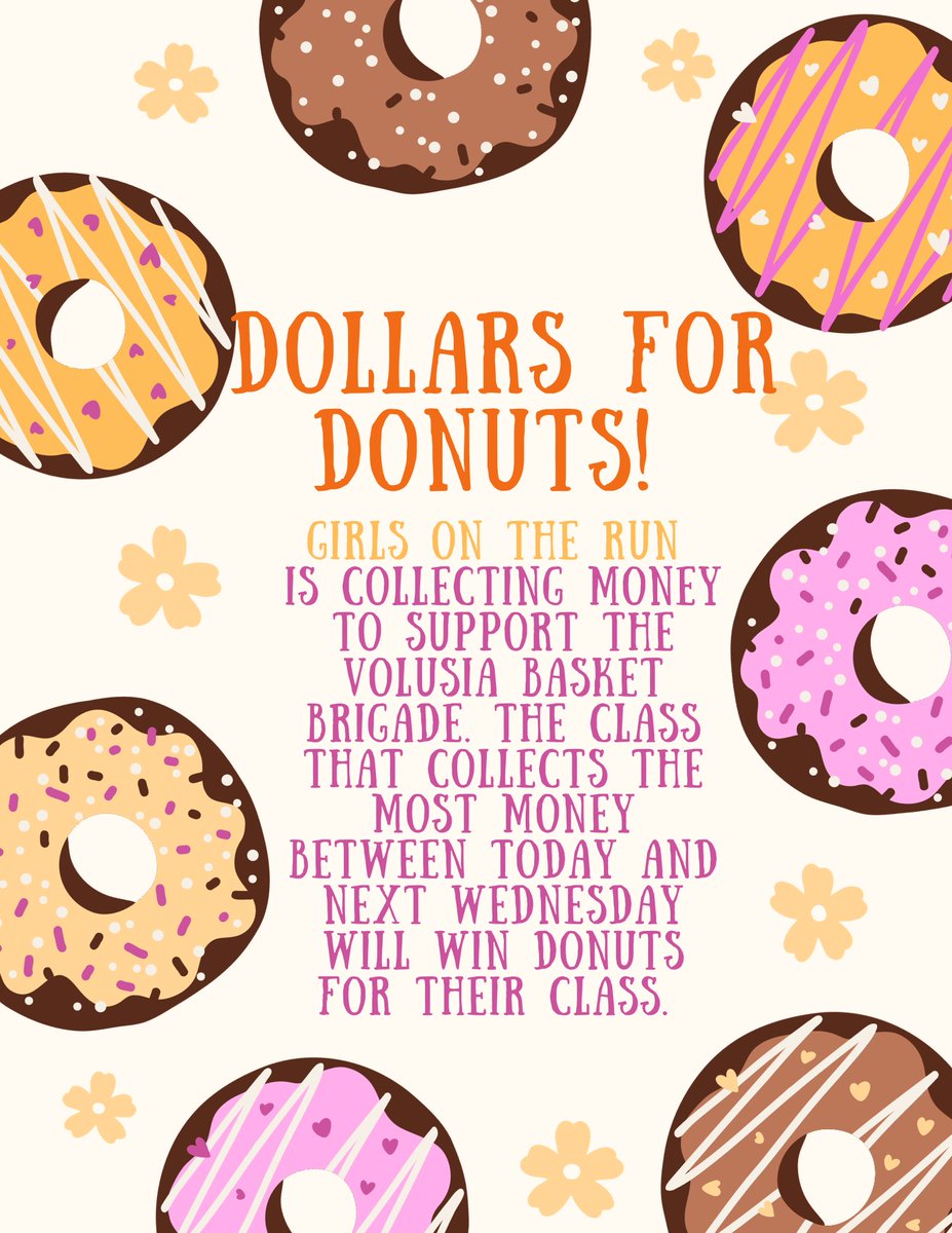 ***This starts tomorrow! 🍩