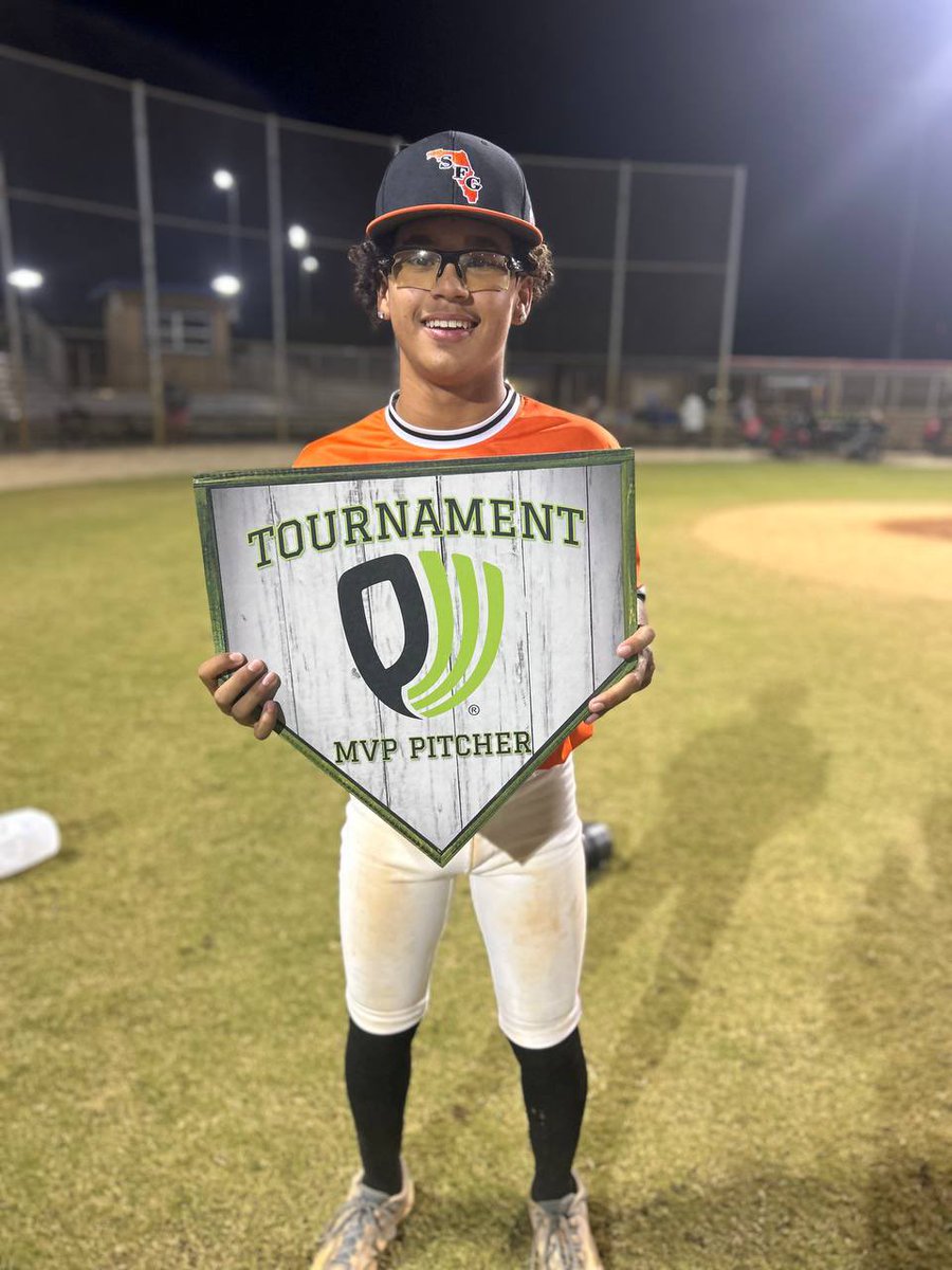 ProspectWire's tweet photo. 2023 Treasure Coast Classic
15U Division
#PWBaseball🏴‍☠️
#PWChampions🏆

🏆: South Florida Giants
Tournament Champions

🥇: Nick Seal
Tournament MVP

💪🏼: Kevin Blas
Tournament MVPitcher https://t.co/339ZesPnNE