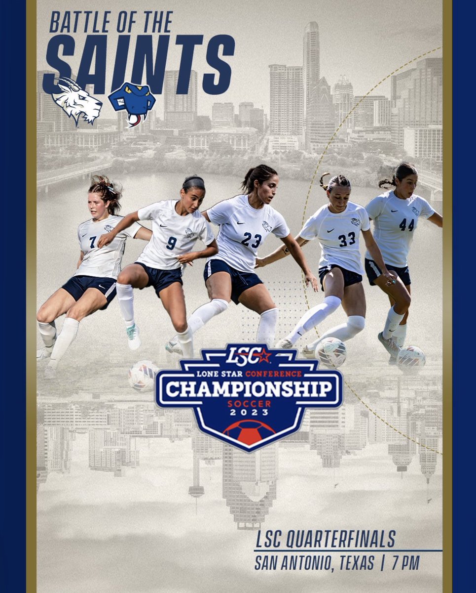 Congratulations to our ASA coaches on their advance to Lone Star conference playoffs.

St. Edward's women's soccer earned its spot in the Lone Star Conference Tournament in dramatic fashion, clinching a tournament berth with a 2-0 win over Lubbock Christian.