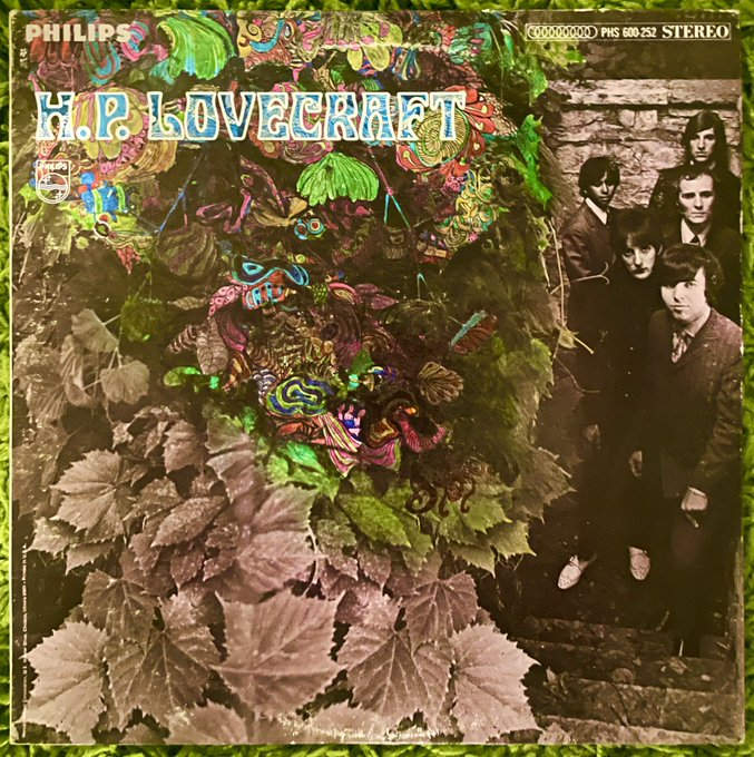 H.P. Lovecraft (1967)

Formed in '67, H.P. Lovecraft was a psych-rock act from Chicago, IL. Their debut LP, recorded in just over a week, quickly gained underground popularity in San Francisco, selling over 1,200 copies within a month of its release, all with minimal promotion.