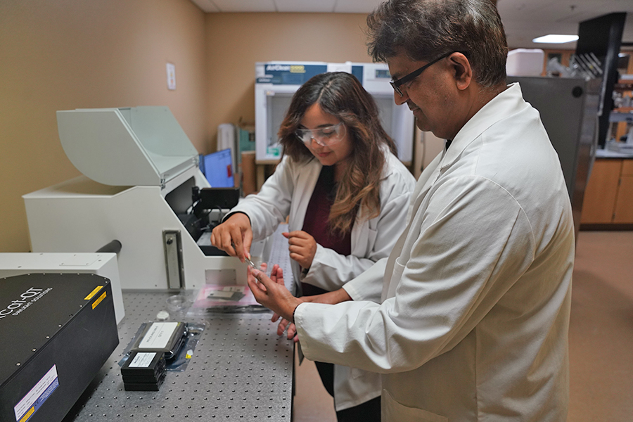 Dr. Rajesh Sani has won an award from the National Science Foundation totaling over $680,000 for a new atomic force instrument commonly known as the nanoIR3.

Read more: sdsmt.edu/News/Releases/

#SouthDakotaMines #HardrockerProud