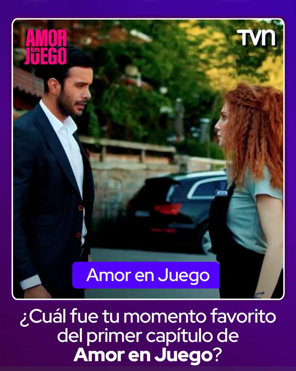 ¿Qué te pareció el primer capítulo de #AmorEnJuegoEnTVN? 😍 ¡Te leemos!