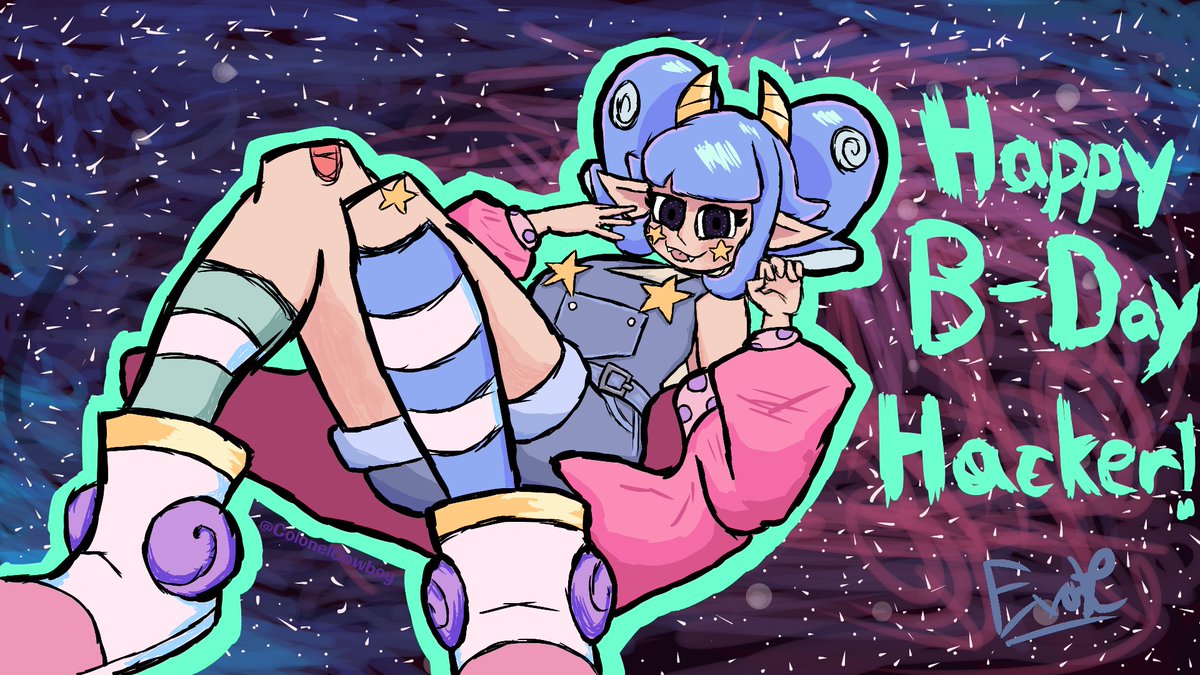 ColonelCowboy's tweet image. Happy Birthday to @hackerling_ !!! #hackerling