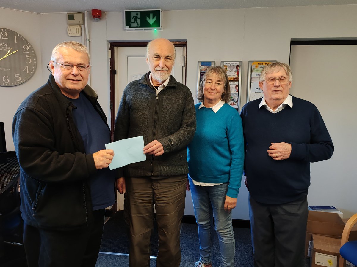 DPVC's tweet photo. Huge thanks to Dinas Powys Art Group for their generous donation after their fantastically successful exhibition weekend. As funding gets increasingly difficult to find we rely on our community support more and more. #dinaspowys #community https://t.co/z7a9Cg6aml