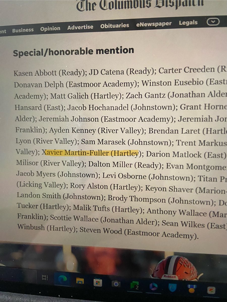 XMartinFuller's tweet image. Blessed to be named Honorable mention All District!!! @HartleyFootball @RandallSampson