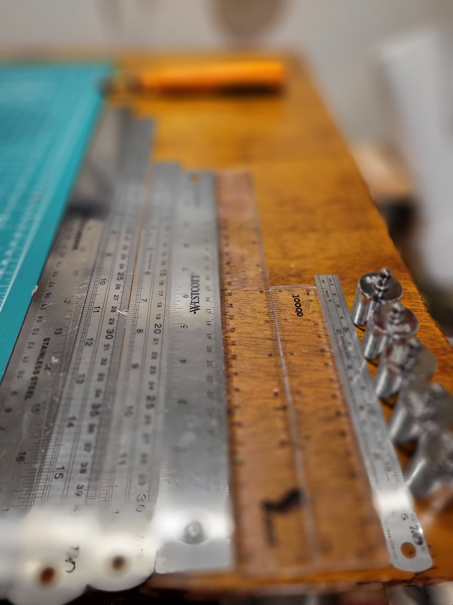 MarcScottbyMarc's tweet image. Tools. How many rulers do you need? So many! This is just a small part of our workshop. 

📏 link in bio 📏 

#ruler #leathertools #leatherworkshop #leatherwork #designertools #designtools #formfunction #functionoverform #leathercraft #leathergoods #leatherdesign
