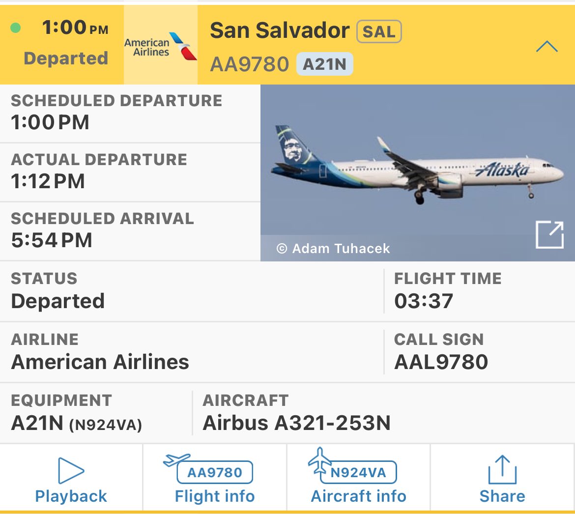 Jay7355's tweet photo. @flightradar24 That’s something you don’t see everyday. https://t.co/kGh1SmZm3u