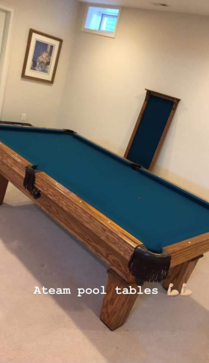 ATeamPoolTable's tweet photo. A-Team 💪💪
A-Team Pool Table Services
Call us at: (201) 538-5428

#pooltableservices #billiardservices #billiards #pooltable #pooltablerefelting #pooltableinstall #pooltablemove #8ball #poolhall #bar #cuesports #snooker #snookertime #poolplayer #poolhall #shootingpool #olhausen https://t.co/6ZFKq5p30R