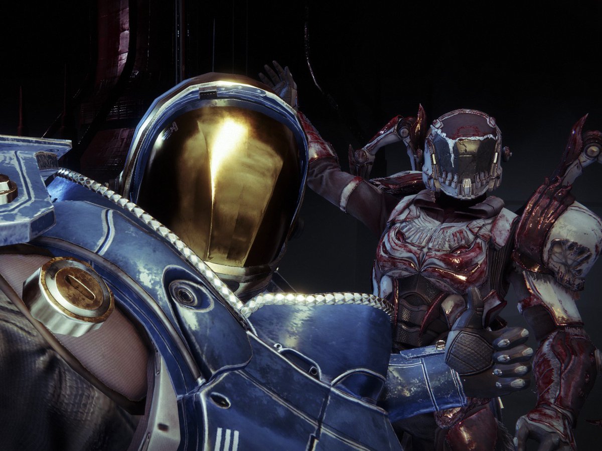 RagmenThe's tweet photo. "By the numbers Boys"
"Might have to call in sick today"
#ThreadsofFright #destiny2fashion #Destiny2 @Ibims1N @DestinyTheGame https://t.co/spiwhShYBZ