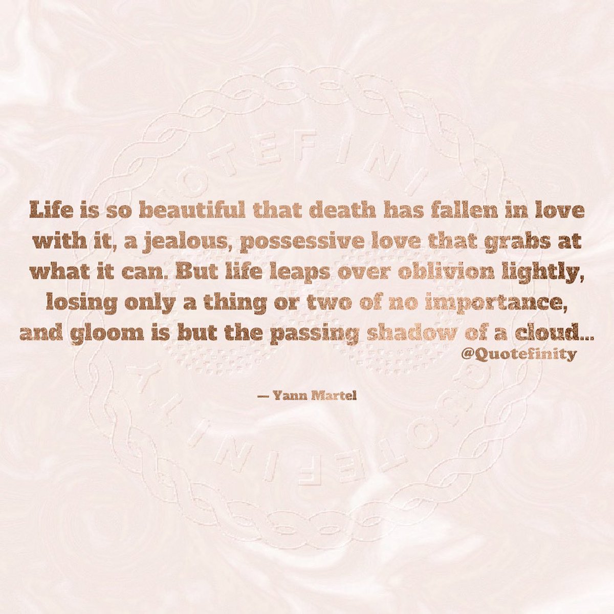 quotefinity's tweet photo. This is deeply beautiful.
(https://t.co/ZugdfVkmwj)
#Quotefinity #QOTD #quotes #quote #quoteoftheday #life #lifequotes #lifeisgood #InspirationalQuotes #MotivationalQuotes #quotesaboutlife #quotestoliveby #Wisdom #wisdomoftheday https://t.co/8TI8C7GzBj