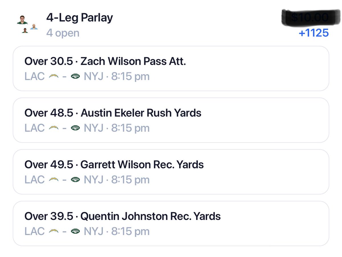 ReidZappeHRBet's tweet photo. Monday Night Picks/Parlay

Q. Johnston O 3.5 Receptions
+124 1U

Austin Ekeler O 48.5 Rushing Yards
+105 1U

Duke -27.5 Spread 
-110 1 U

Celtics O 112.5 Total Points
-115 2U

#DraftKings #sportsbettingtwitter #sportsbettingpicks #NFL #NBA #NCAA https://t.co/EPiCKYhUHK