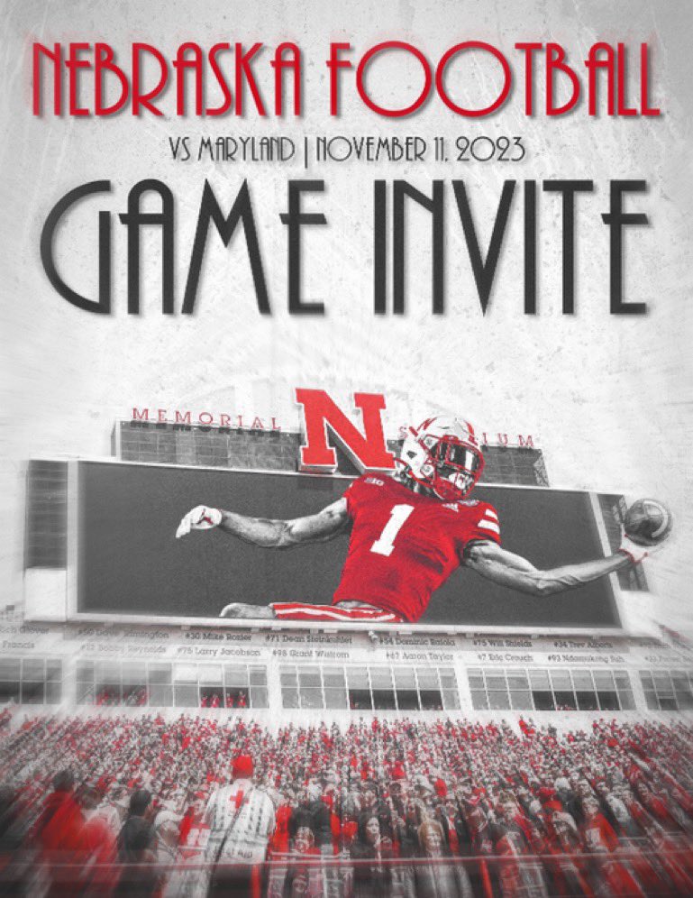 Thanks <a href="/s_kwilli32/">Keith Williams</a> and <a href="/HuskerFootball/">Nebraska Football</a> for the game invite!!!