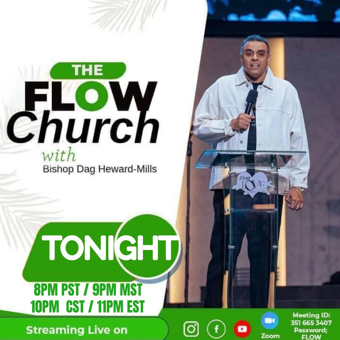 Mark 1:35 GNT
Very early the next morning, long before daylight, Jesus got up and left the house. He went out of town to a lonely place, where he prayed.

Join us tonight  at 8pm PST 

 #FlowPrayerMeeting #FlowWithUs #FlowChurch #daghmills