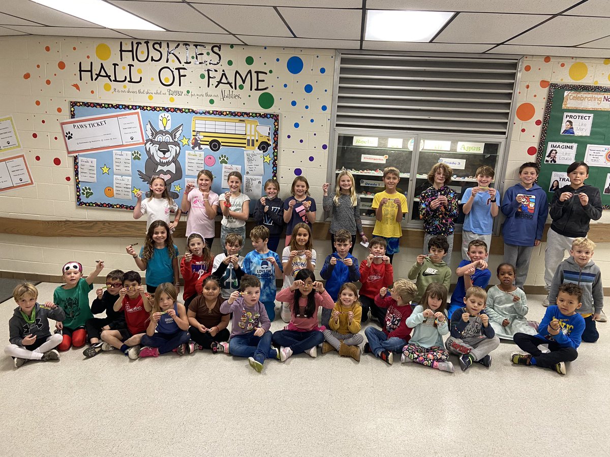 Congrats to these Huskies for being respectful, Responsible, safe and caring last week!