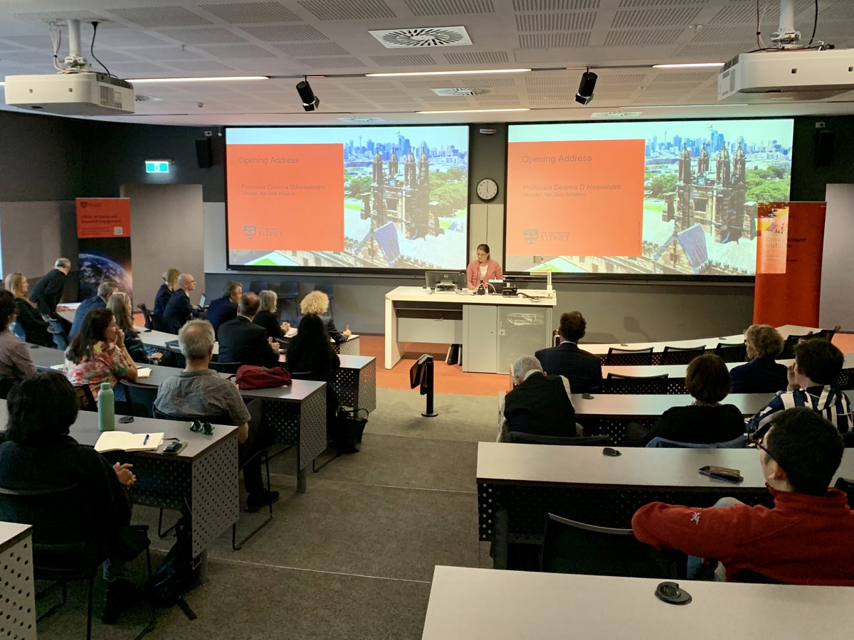 "The choices &amp; actions we take now will have impacts for thousands of years" <a href="/climatemorgan/">Jennifer Morgan</a> in her keynote <a href="/Sydney_Uni/">University of Sydney</a> 🇦🇺yesterday ahead of the upcoming UN Climate Summit #COP28. Here are some of the key messages from the speech👇1/9