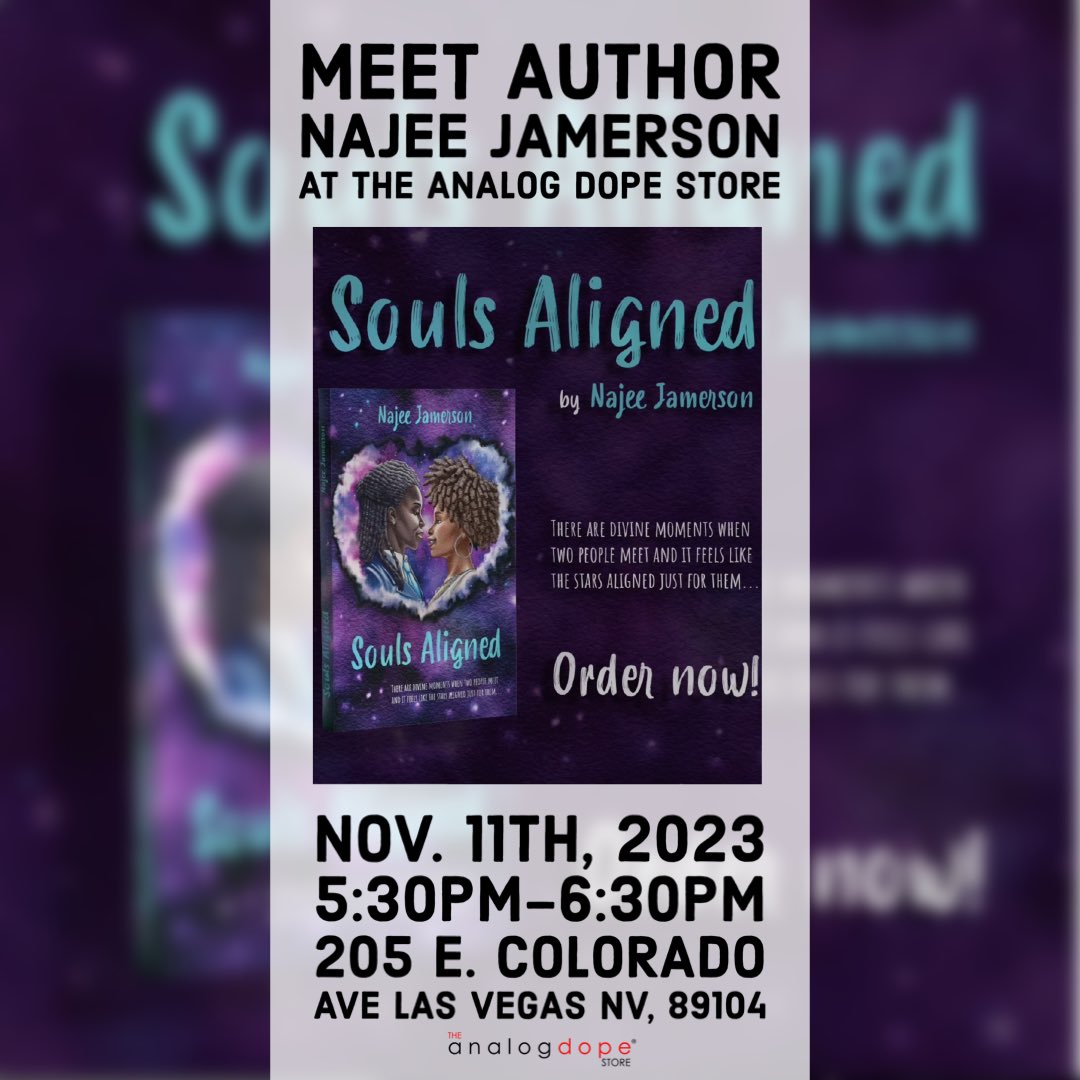 analogdope's tweet photo. November is for Authors &amp; The Analog Dope Store is stacked! ✍🏽📖📚
✨Come out and meet these amazing authors &amp; hear their stories.
#analogdope #authorevents #bookstore #andreward #lasvegas #killingtheimage #soulsaligned #londonhoward #fullbloom #bethburns #booksigning https://t.co/jJj6LCw5DD