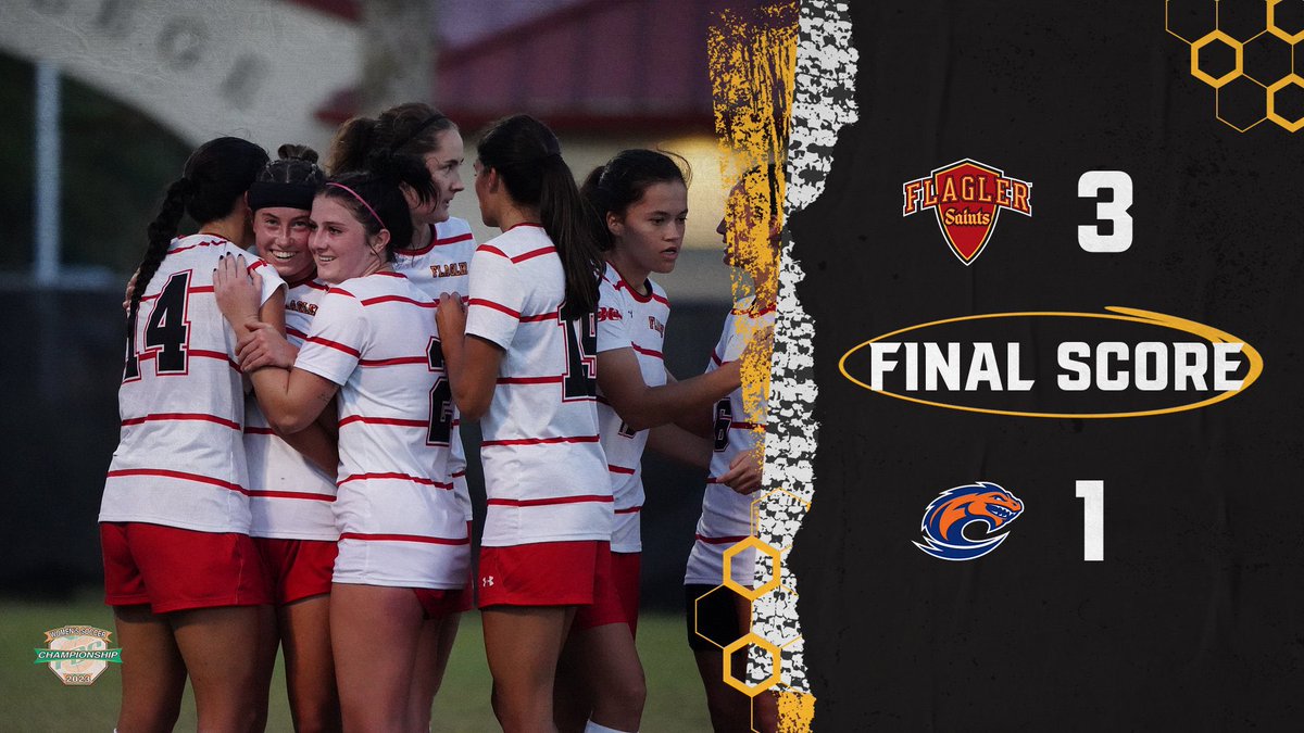 Flagler Women's Soccer (@flaglerwsoc) on Twitter photo SAINTS ARE MOVING ON👏👏
Thanks to a hat trick from Paige Churchill the Saints beat Clayton State 3️⃣-1️⃣‼️
#GoSaints x <a href="/FlaglerSports/">Flagler Athletics</a> SAINTS ARE MOVING ON👏👏
Thanks to a hat trick from Paige Churchill the Saints beat Clayton State 3️⃣-1️⃣‼️
#GoSaints x <a href="/FlaglerSports/">Flagler Athletics</a>