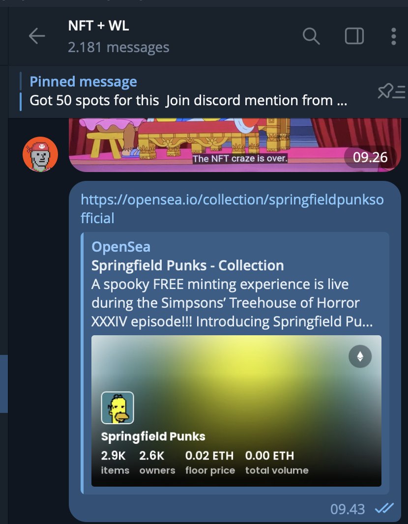 cryproxxx's tweet photo. yesterday we make 10x from $pepe and $orb,  and we found springfield punks wen just minted out, 0.01 to 0.5 eth. if you want join @presidentpush alpha group, dm me now. im waiting. https://t.co/pb1n18sv3i
