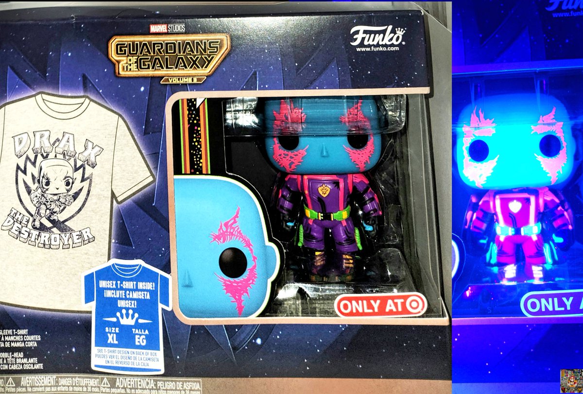 #MarvelMonday Mail Call 📬📦

For 11$, couldn't go wrong!
Grabbed the Guardians Vol 3 Drax Blacklight Pop! & Tee ✨️

Hope you're getting through the toughest day of the week, #FunkoFamily🙏

#FunkoPOP #FunkoFunatic #fotw #GuardianOfTheGalaxyVol3 #DraxTheDestroyer #MarvelStudios