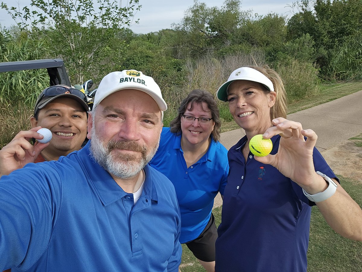 mejackson75's tweet photo. Great day for golfing and a big thank you to our teammates and the Spring Branch ISD Education Foundation!  Team Stantec / Memorial HS / SBISD.
#StantecEdu #StantecHou https://t.co/QuokWpZunc